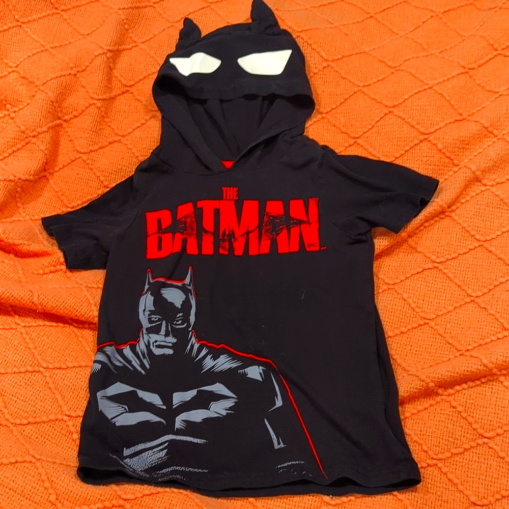 Batman Boys shirt sleeve hoodie